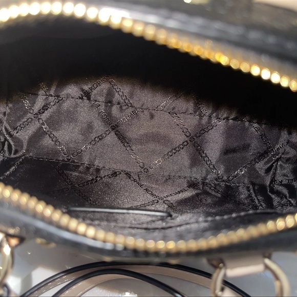 MICHAEL MICHAEL KORS Grayson Small Studded Leather Duffel Crossbody Bag - Picture 11 of 12